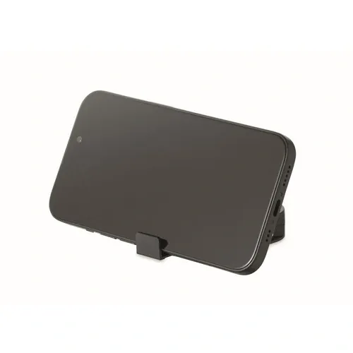 Cable de carga retráctil 100 W con soporte personalizable ref MO2924 - Top Negro