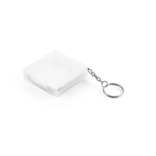 Caja con llavero compacto y práctico ref 11147 - Blanco