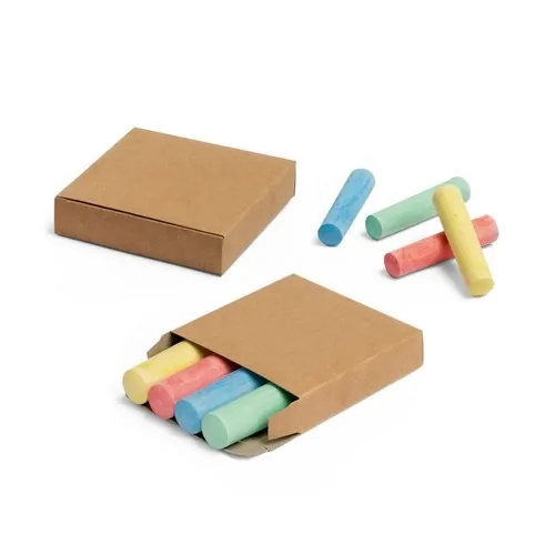Caja de papel craft con tizas de colores ref 91940 - 00