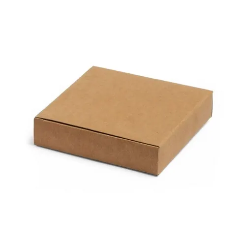 Caja de papel craft con tizas de colores ref 91940 - Natural