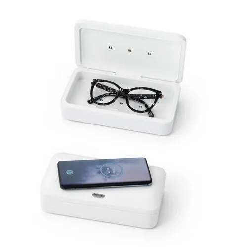 Caja esterilizadora UV con carga inalámbrica rápida ref 98519 - 00