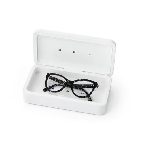 Caja esterilizadora UV con carga inalámbrica rápida ref 98519 - Blanco 03