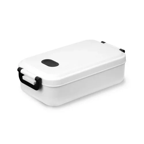 Caja hermética de PP con compartimento para comidas ref 94375 - Blanco