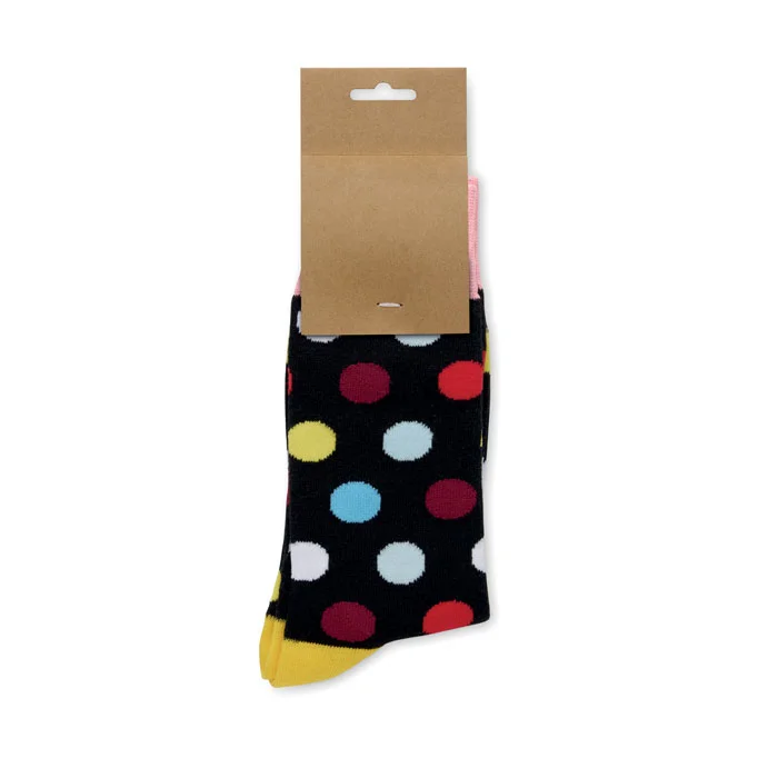 Calcetines estampados Funny talla M personalizables ref mo3100 - Negro 00