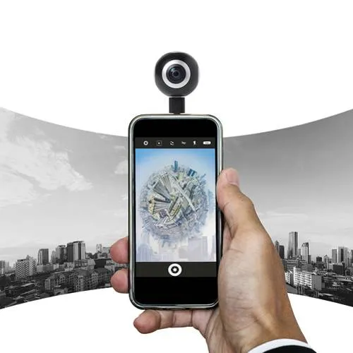 Cámara 360 con conexión Tipo C y APP para realidad virtual ref 5771