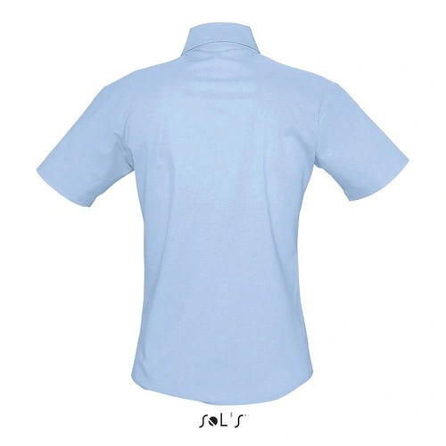 Camisa Oxford manga corta para mujer cómoda y resistente ref S16030