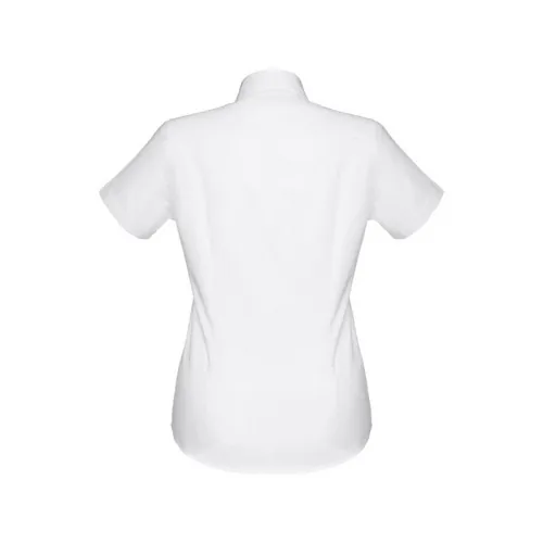 Camisa oxford mujer entallada con manga corta ref 30201