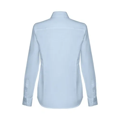 Camisa oxford para mujer personalizable y entallada ref 11176 - Azul Claro Back