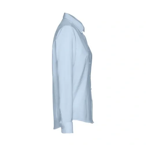 Camisa oxford para mujer personalizable y entallada ref 11176 - Azul Claro Side