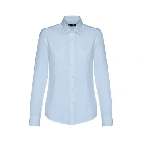 Camisa oxford para mujer personalizable y entallada ref 11176 - Azul Claro