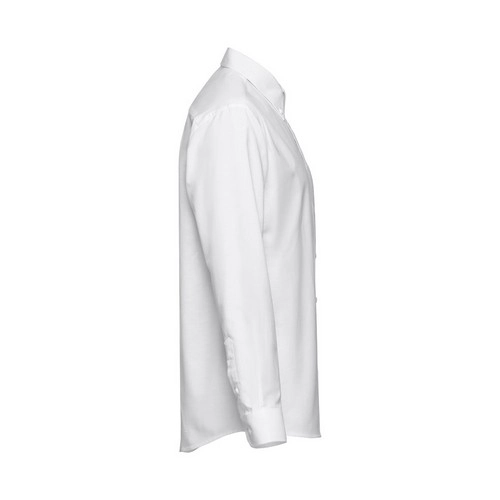 Camisa oxford unisex de manga larga con puños ajustables ref 30196