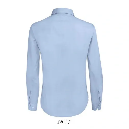 Camisa popelín manga larga para mujer resistente ref S16060