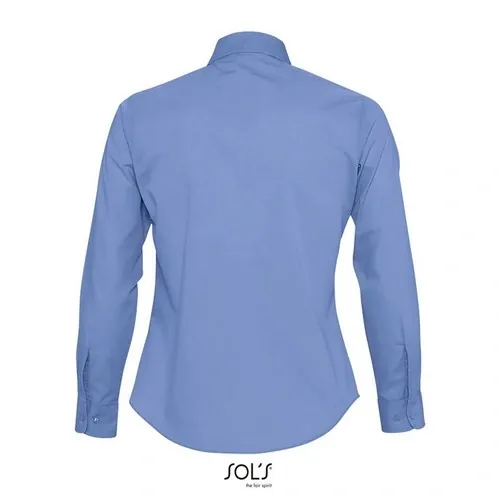 Camisa popelín manga larga para mujer resistente ref S16060
