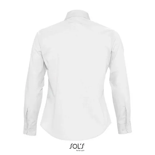 Camisa popelín manga larga para mujer resistente ref S16060