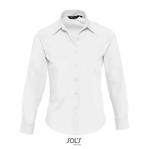 Camisa popelín manga larga para mujer resistente ref S16060