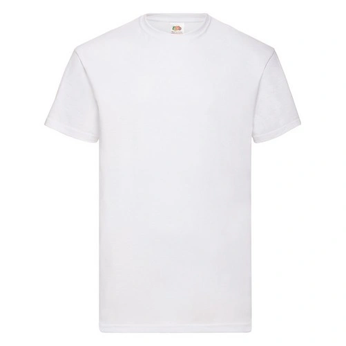 Camiseta blanca de algodón con cuello redondo ref VA23