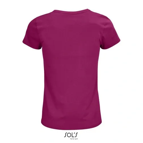 Camiseta ajustada SOLS CRUSADER para mujer de algodón orgánico ref S03581