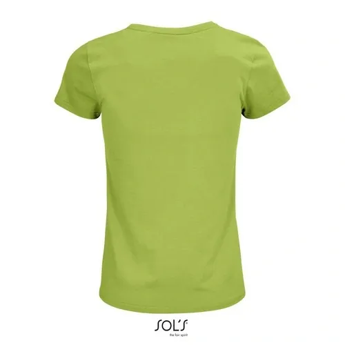 Camiseta ajustada SOLS CRUSADER para mujer de algodón orgánico ref S03581
