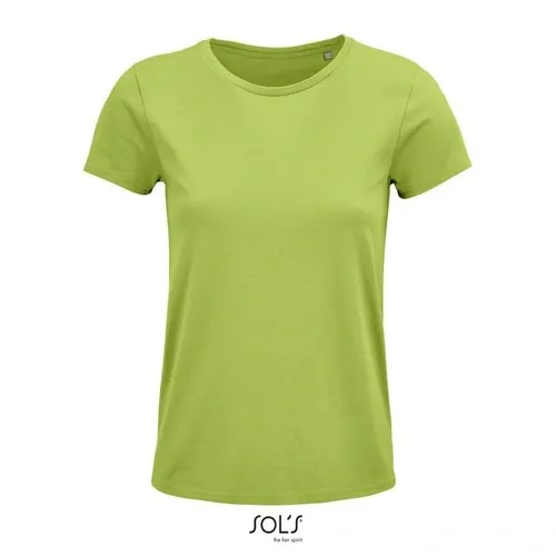 Camiseta ajustada SOLS CRUSADER para mujer de algodón orgánico ref S03581