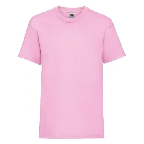 Camiseta de algodón con cuello redondo ref VA28 - Rosa