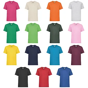 Camiseta de algodón con cuello redondo ref VA28 - S C