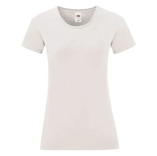 Camiseta de algodón suave con ajuste delgado ref IC13 - Blanco
