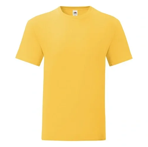 Camiseta de algodón suave con ajuste delgado ref IC15 - Amarillo