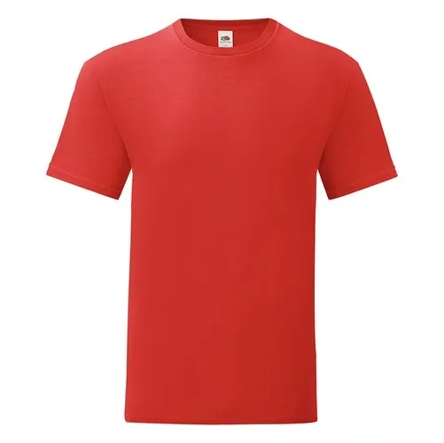 Camiseta de algodón suave con ajuste delgado ref IC15 - Rojo
