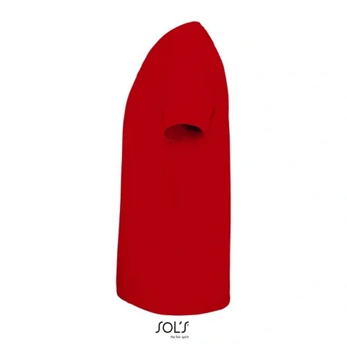 Camiseta de cuello pico algodón para empresa 130GSM ref S02940