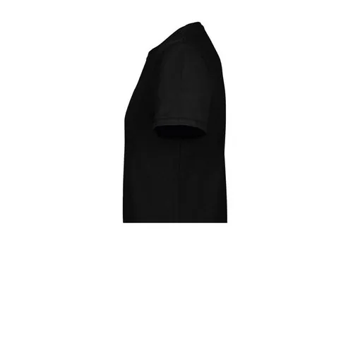 Camiseta de cuello redondo sin etiqueta para branding 190GSM ref S02945 - Negro Profundo Side