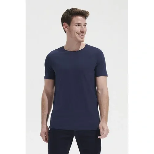 Camiseta de cuello redondo sin etiqueta para branding 190GSM ref S02945 - vista 1