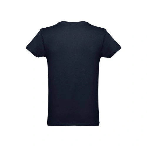 Camiseta de hombre THC LUANDA II personalizable de algodón ref 11154 - Azul Eclipse Back
