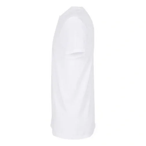 Camiseta de manga corta algodón orgánico 130GSM ref S03270 - Blanco Side