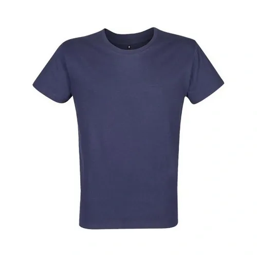 Camiseta de manga corta algodón orgánico 130GSM ref S03270 - French Marino