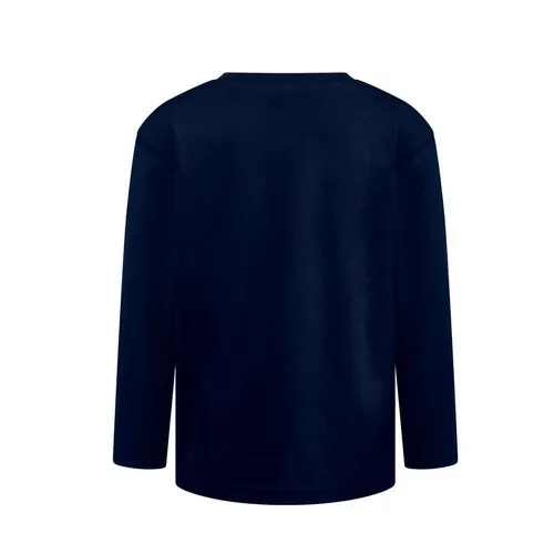 Camiseta de manga larga para niño con algodón sostenible ref 30311 - Azul 01