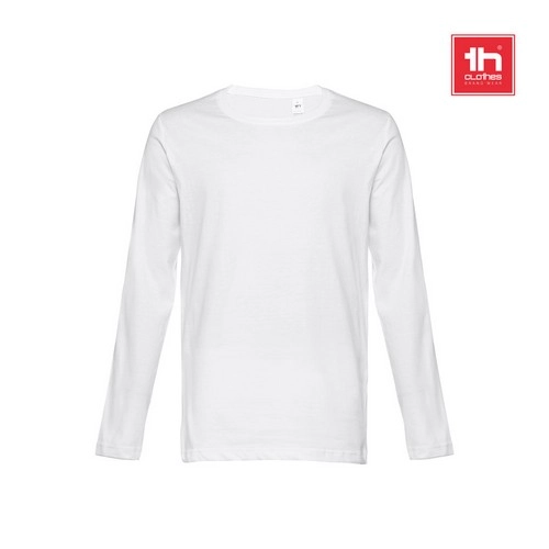 Camiseta de manga larga unisex de algodón 100 ref 30123