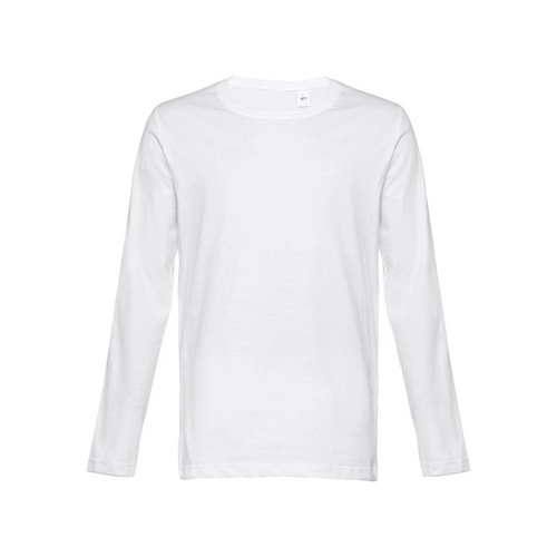Camiseta de manga larga unisex de algodón 100 ref 30123