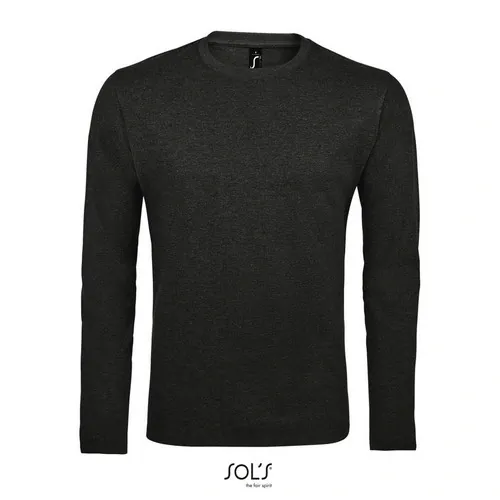 Camiseta de manga larga para hombre con algodón suave ref S02074