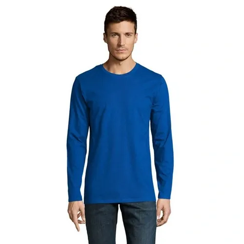 Camiseta de manga larga para hombre con algodón suave ref S02074