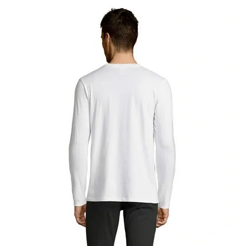 Camiseta de manga larga para hombre con algodón suave ref S02074