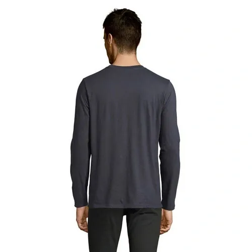 Camiseta de manga larga para hombre con algodón suave ref S02074