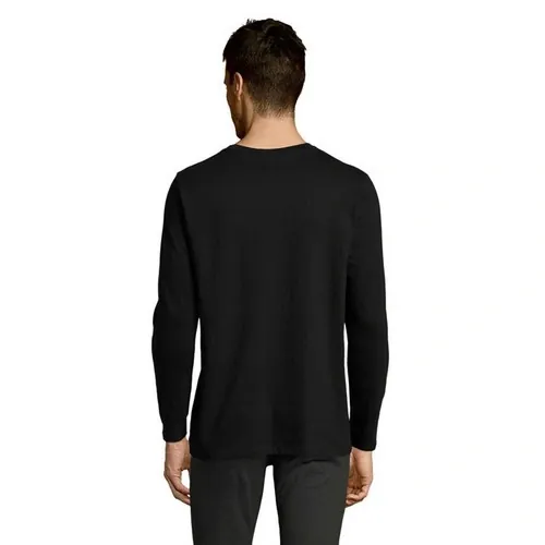 Camiseta de manga larga para hombre con algodón suave ref S02074