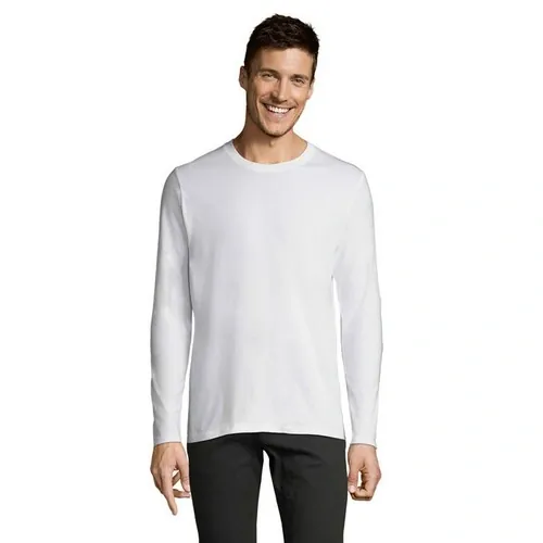 Camiseta de manga larga para hombre con algodón suave ref S02074