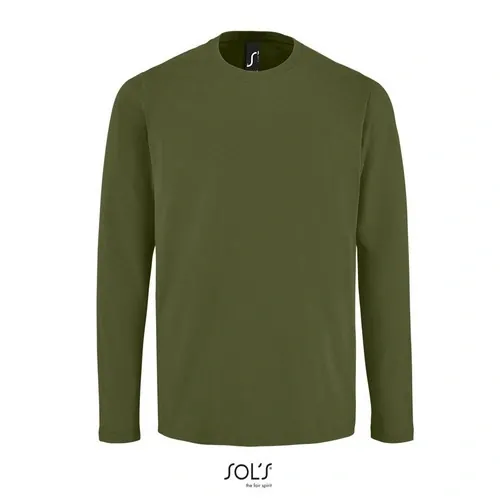 Camiseta de manga larga para hombre con algodón suave ref S02074