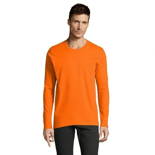 Camiseta de manga larga para hombre con algodón suave ref S02074