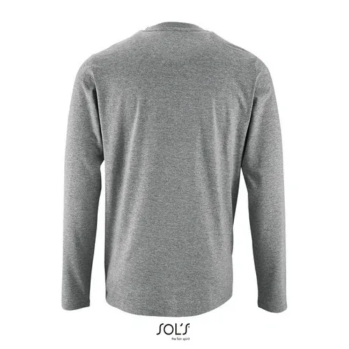 Camiseta de manga larga para hombre con algodón suave ref S02074