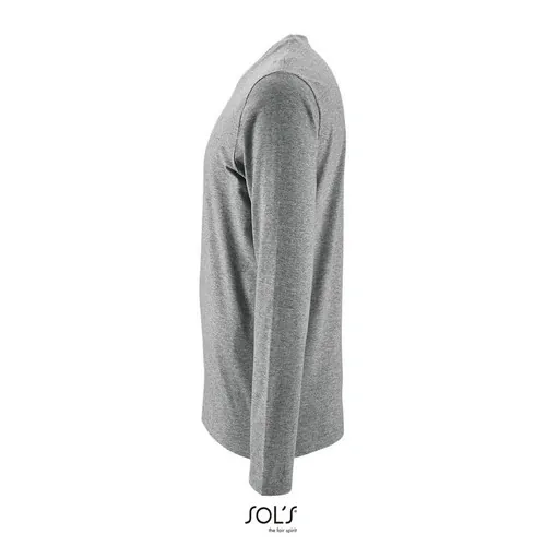 Camiseta de manga larga para hombre con algodón suave ref S02074