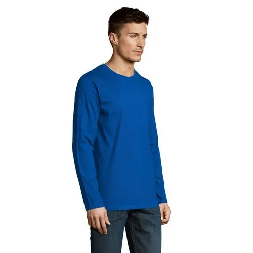 Camiseta de manga larga para hombre con algodón suave ref S02074