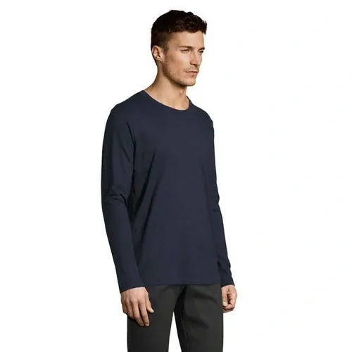 Camiseta de manga larga para hombre con algodón suave ref S02074