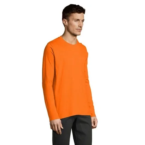 Camiseta de manga larga para hombre con algodón suave ref S02074